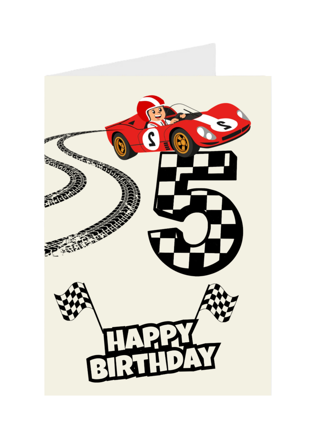 5th Birthday Racing Car