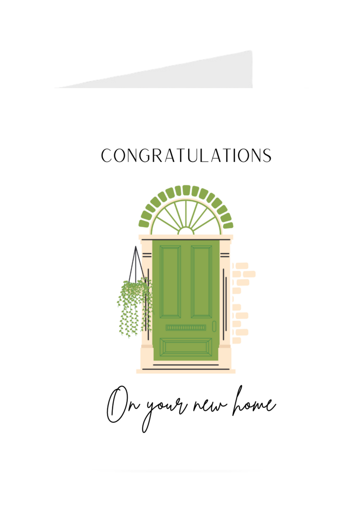 Congratulations On Your New Home