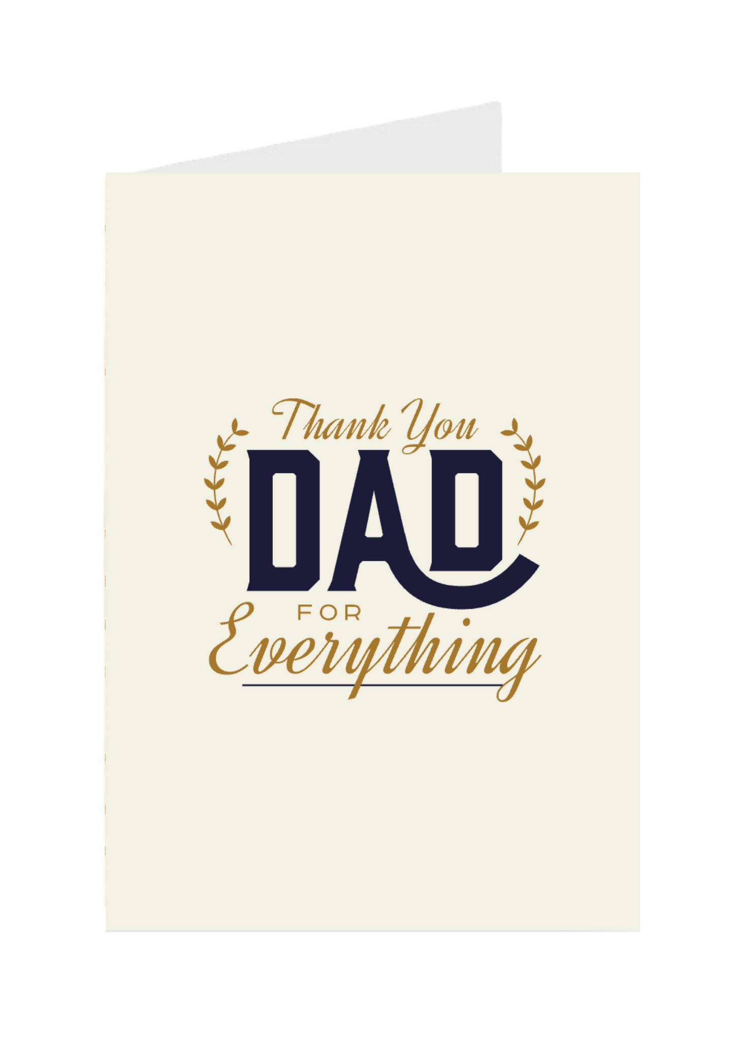 Thank You Dad for Everything