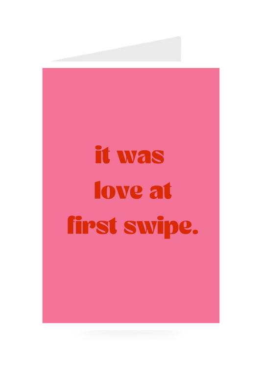 It Was Love At First Swipe