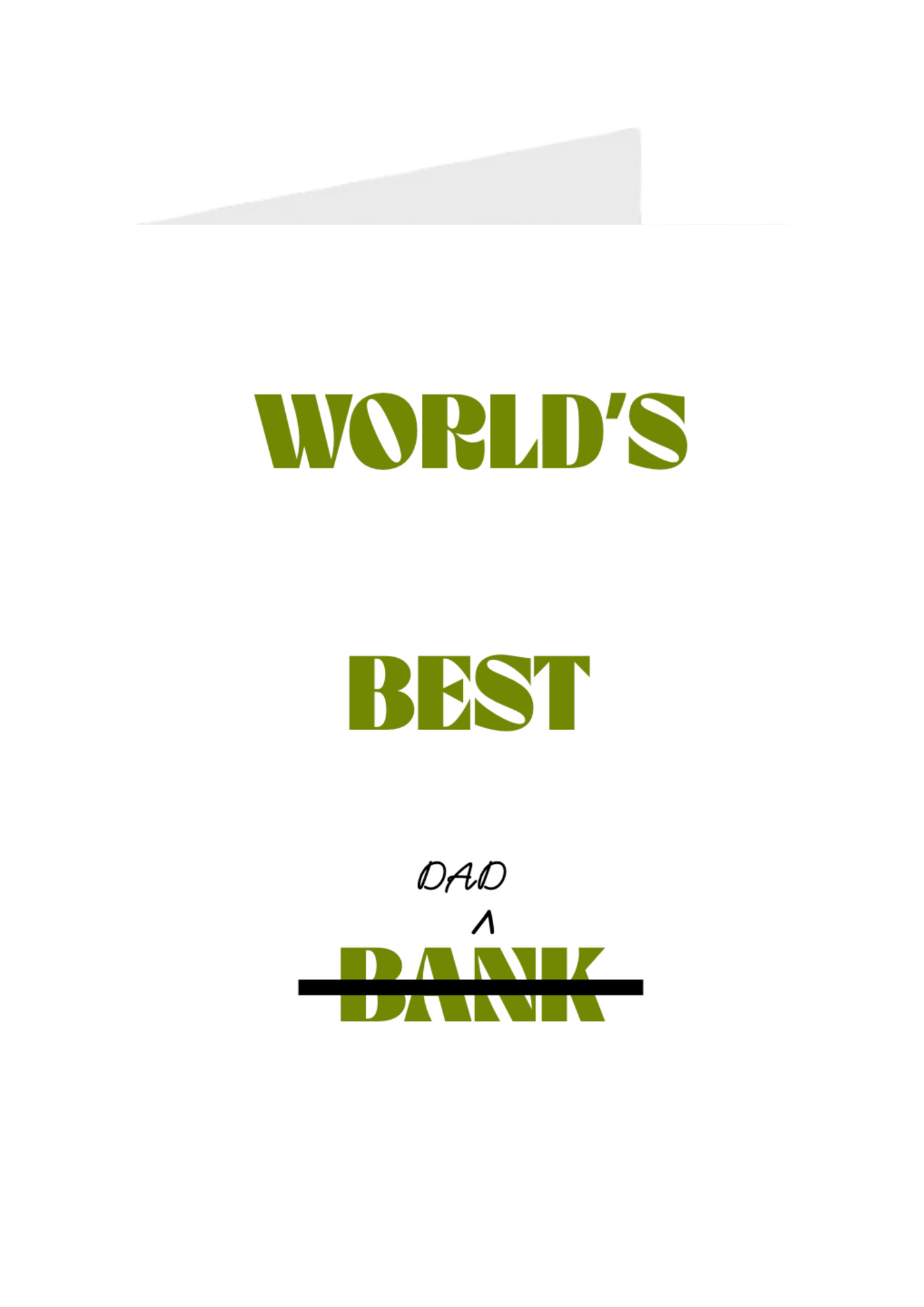World's Best Bank (Dad)