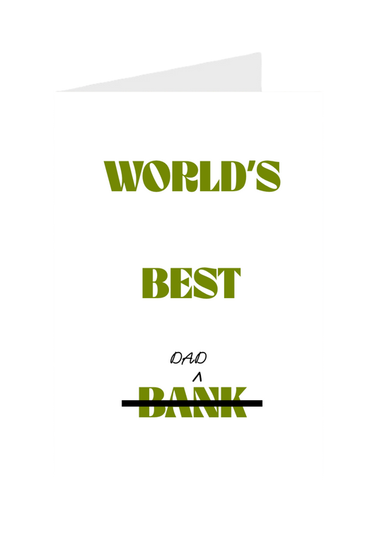 World's Best Bank (Dad)