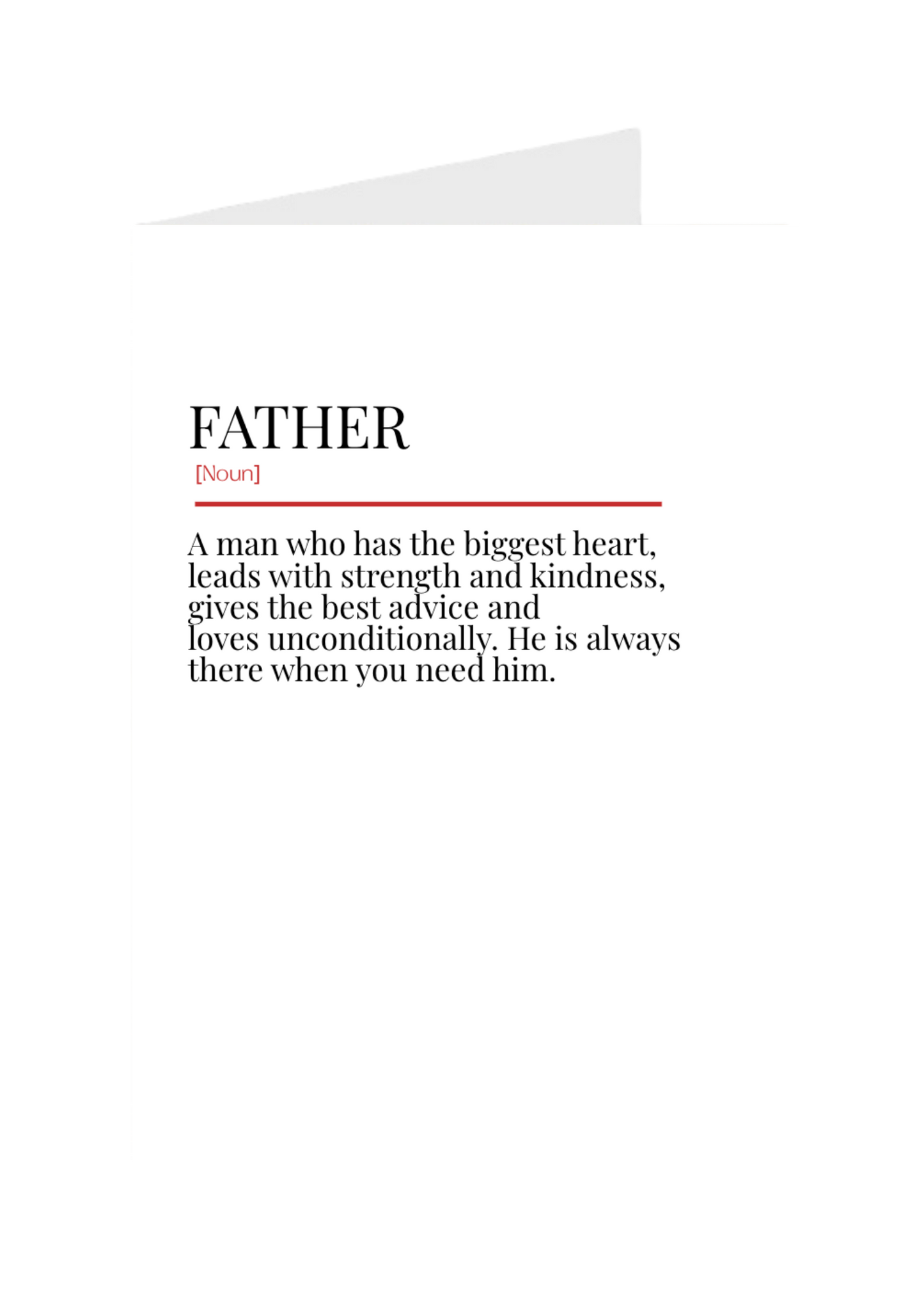 Father [Noun]