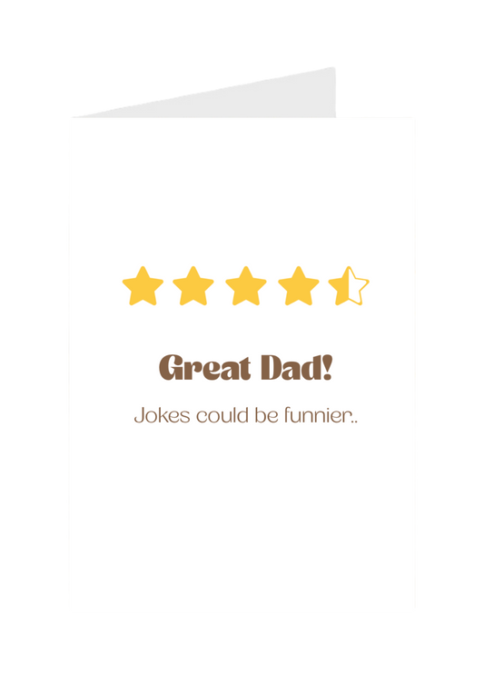 Great Dad! Jokes Could Be Funnier
