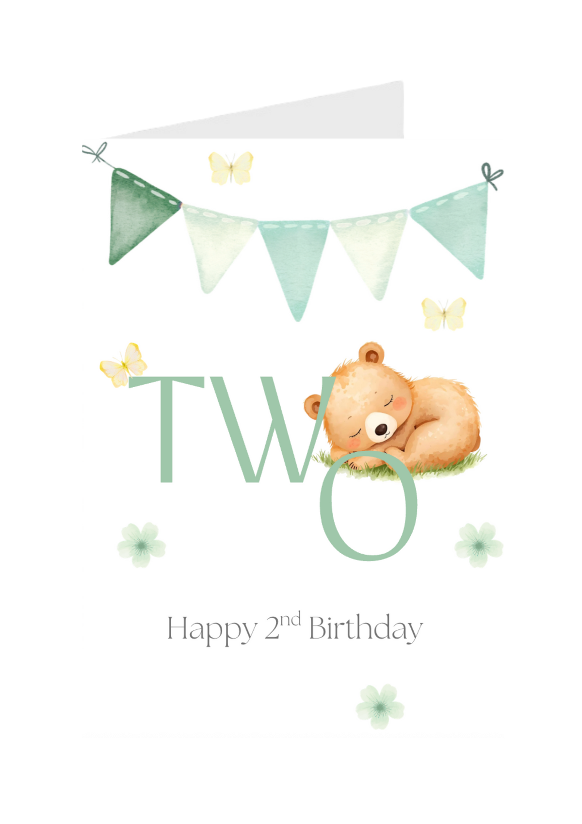 Happy 2nd Birthday Bear