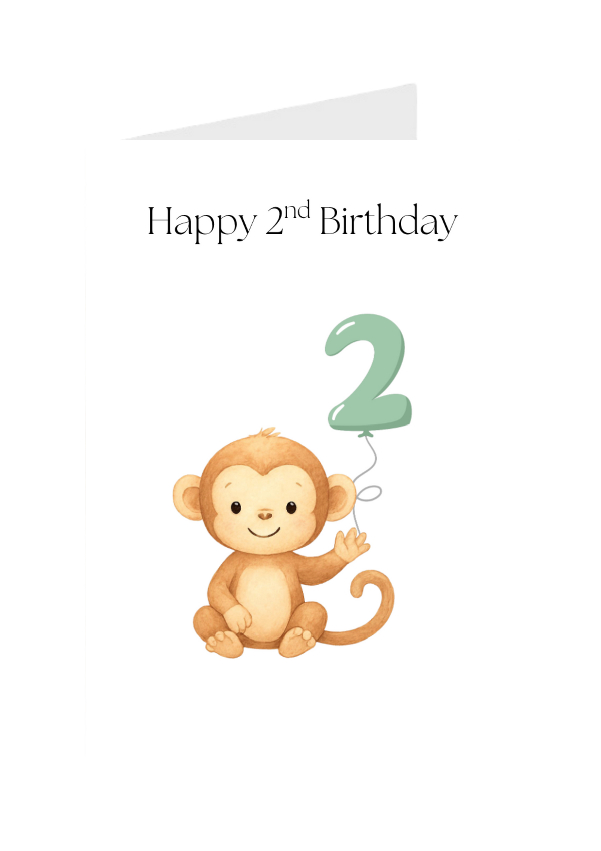 Happy 2nd Birthday Monkey
