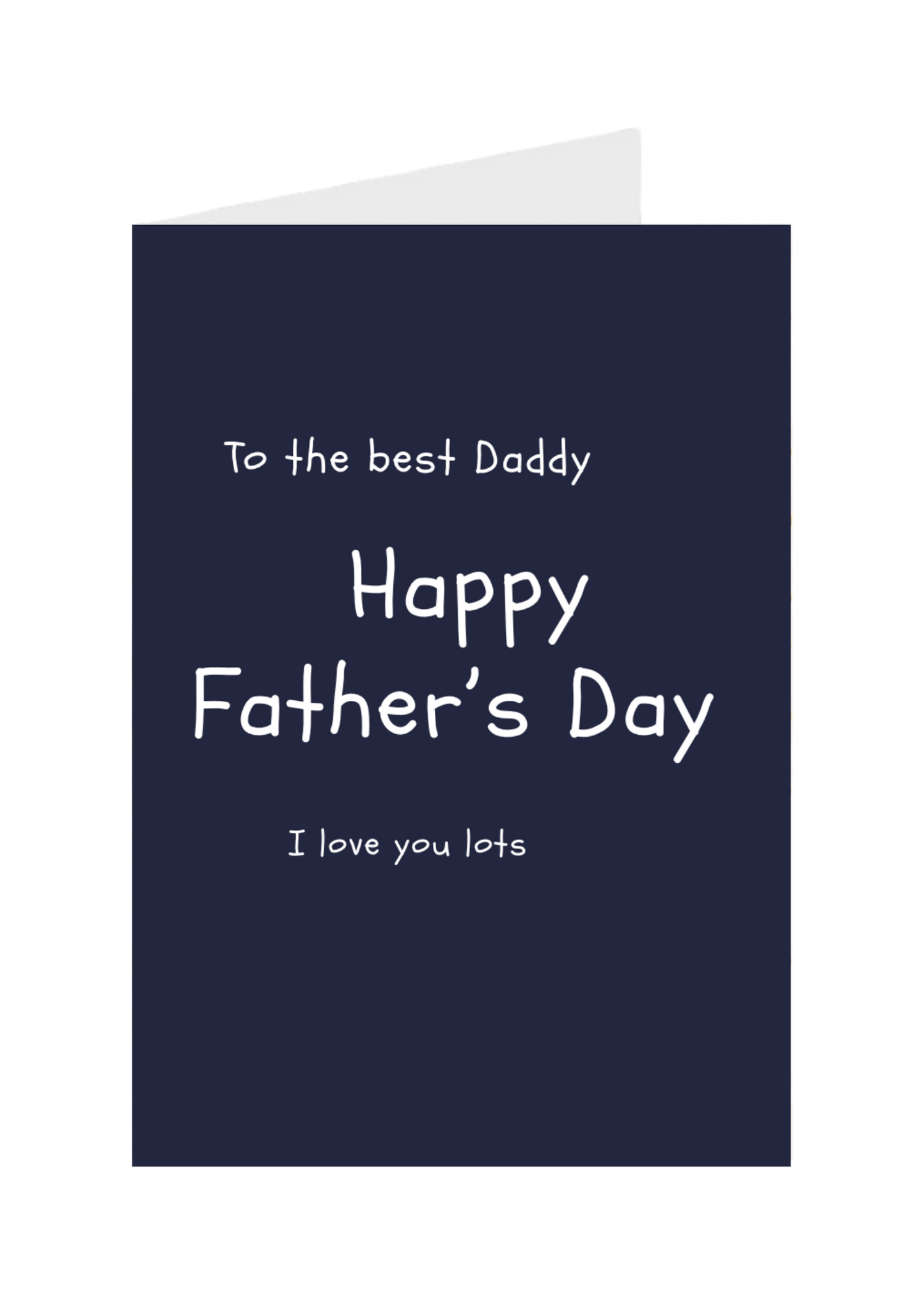 To the Best Daddy