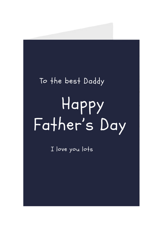 To the Best Daddy