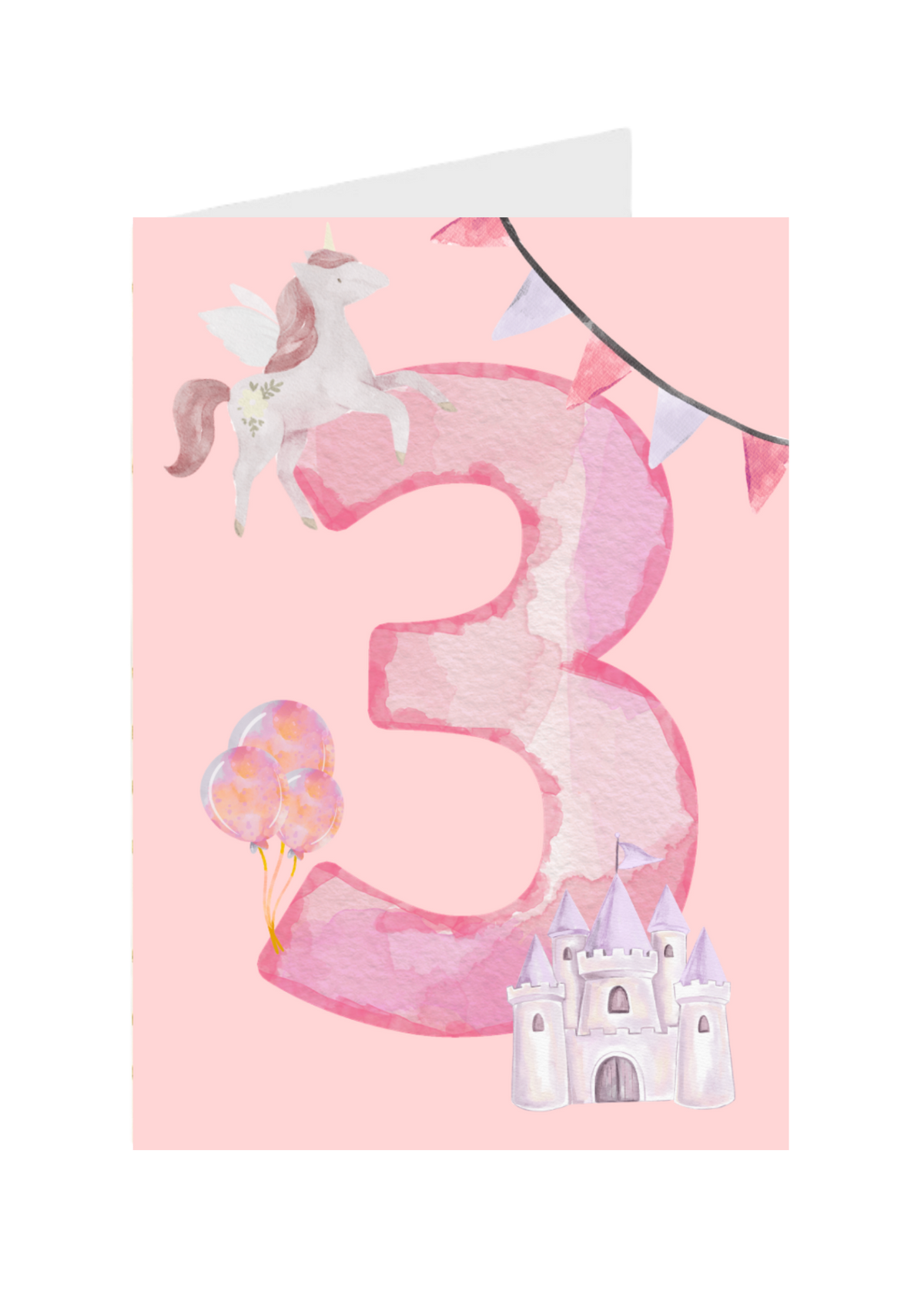 3rd Birthday Unicorn Castle